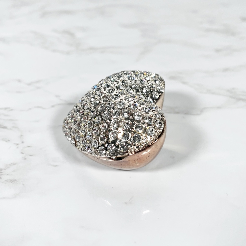 Heart-Shaped Rhinestone Trinket Box - Picture 4 of 10